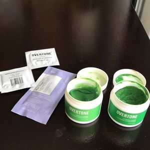 Overtone green sampler set with ion color remover